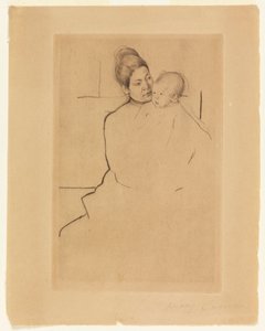 Gardner Cassatt tenuto dalla madre